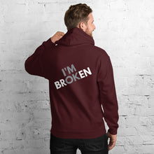 Load image into Gallery viewer, Unisex Broken But OK Hoodie